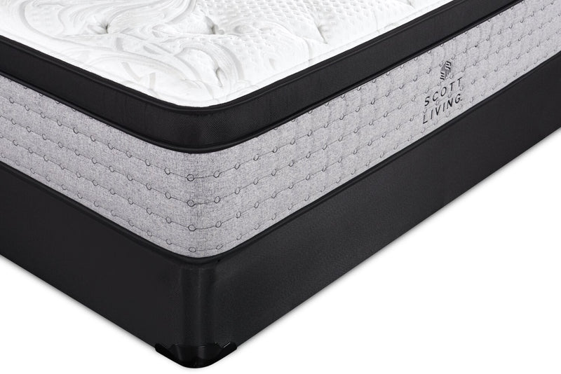 Ensemble matelas à Euro-plateau Moyen Berwick de Scott Living pour grand lit 