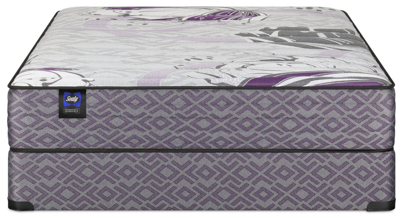 Ensemble Matelas semi-ferme à plateau régulier Kylie 2.0 de collection Essential de Sealy pour grand lit