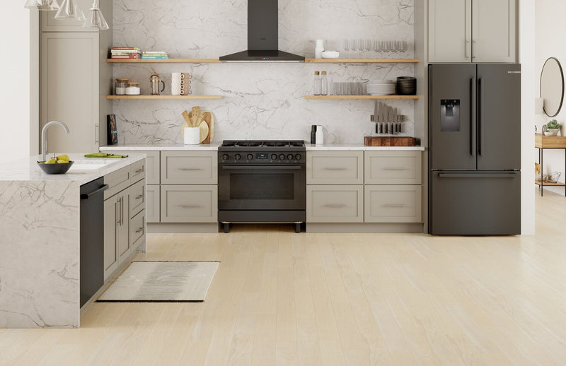 Réfrigérateur Bosch Série 500 de 36 po et de 26 pi3 à portes françaises - acier inoxydable noir - B36FD52SNB 