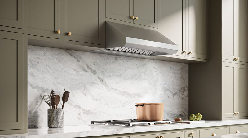 Hotte de cuisinière sous l'armoire Broan Elite de série E64000 de 30 po - E6430SSM