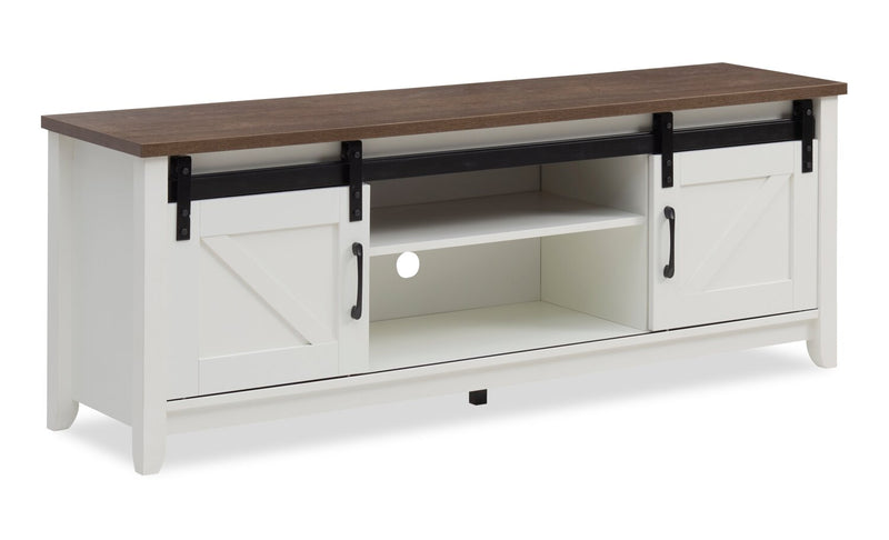 Meuble pour téléviseur Logan de 60 po - chêne noyer 