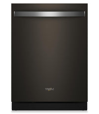  Lave-vaisselle encastré Whirlpool de 24 po, 47 dBA – acier inoxydable noir résistant aux traces de doigts - WDTS8024SV