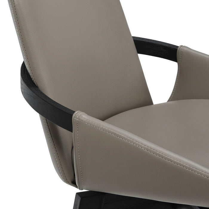 Tabouret Apex pivotant de hauteur comptoir - taupe