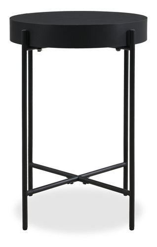  Table de bout Trove de 15,67 po - brune 