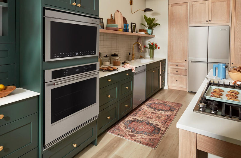 Four mural simple électrique intelligent KitchenAid de 30 po - acier inoxydable PrintShieldMC - KOES730SPS