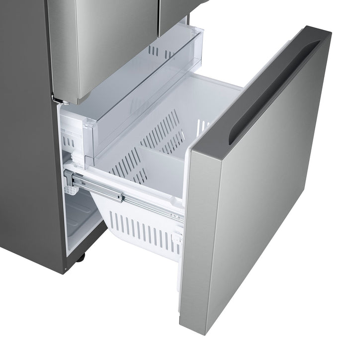 Réfrigérateur 3 portes LG de 21 pi3 et de 33 po à portes françaises - acier inoxydable résistant aux traces de doigts - LF21C6000V