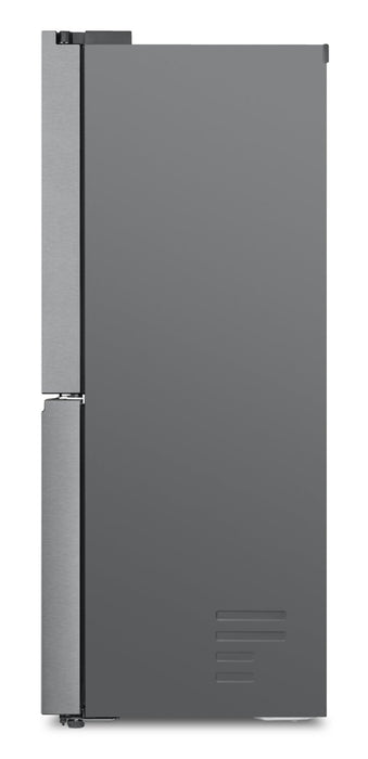 Réfrigérateur LG de 18,6 pi³ et de 33 po de profondeur comptoir à 4 portes françaises - acier inoxydable - LF19C8200S