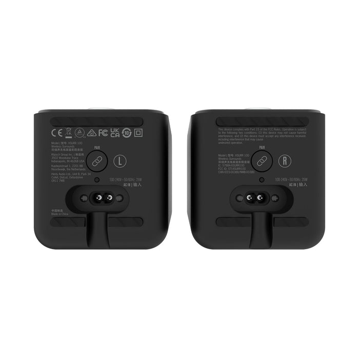 Haut-parleurs ambiophoniques sans fil de 50 W à 2.0 canaux KLIPSCH Flexus SURR 100 (XSURR100)