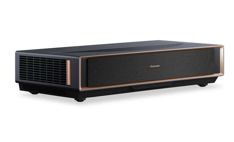 Projecteur laser intelligent HISENSE PT1 à ultra courte portée 4K de 80 po à 150 po avec Google TVMC (PT1)