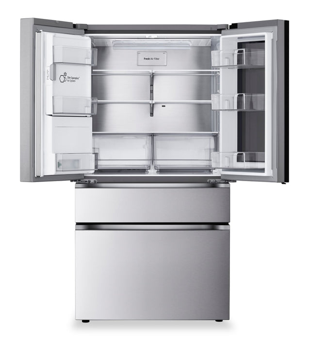 Réfrigérateur LG de 36 po et de 29 pi3 avec technologie InstaViewMC, Porte dans la porteMD et MyColourMC - LF29S8365S