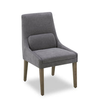 Chaise de salle à manger Clay en tissu de polyester - gris étain