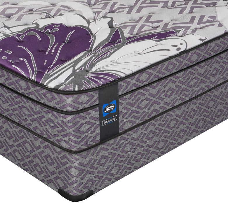 Ensemble Matelas à Euro-plateau Fiore 2.0 PosturepedicMD de Sealy pour grand lit