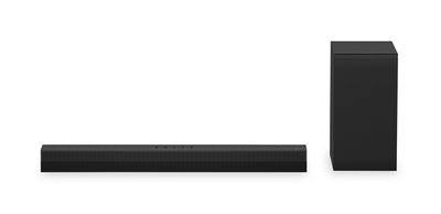 LG 2.1 CH Bluetooth Dolby Digital Soundbar with Wireless Subwoofer (S40T.DCANLLK) | Barre de son LG à 2.1 canaux avec Bluetooth, DolbyMD Digital et caisson d’extrêmes graves sans fil (S40T.DCANLLK)