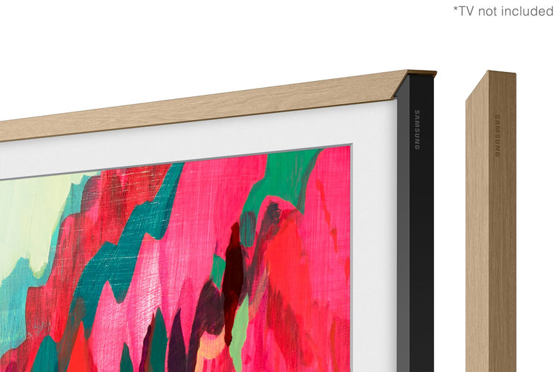 Cadre décoratif personnalisable pour téléviseur The Frame Pro de 85 po de Samsung - teck moderne
