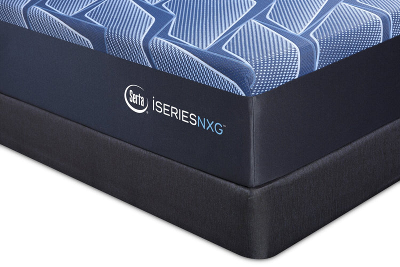 Ensemble matelas luxueux moelleux à plateau régulier NXG1400 iSeries de Serta pour lit double 