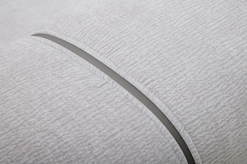 Sofa sectionnel de gauche à inclinaison électrique Presidio 6 pièces - poudre