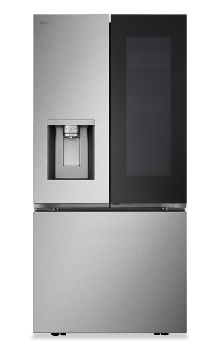 Réfrigérateur intelligent LG de 24,5 pi3 et de 33 po à portes françaises avec InstaViewMD - LF25S6560S