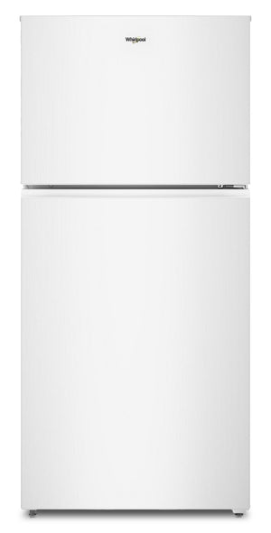 Réfrigérateur Whirlpool de 19 pi³ et de 29,5 po à congélateur supérieur - blanc - WRTX5419SW