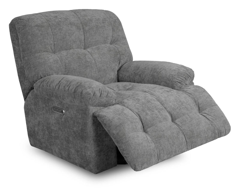 Fauteuil berçant électrique Sway de 38,58 po - gris