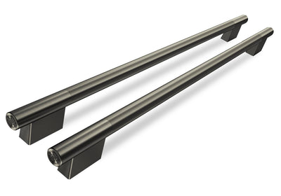 KitchenAid 2-Piece Handle Kit for Built-In Side by Side Refrigerator – Black Ore - W11777160 | Trousse de poignées KitchenAid 2 pièces pour réfrigérateur encastré à compartiments juxtaposés - minerai noir - W11777160