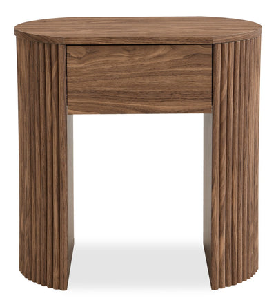 Briggs 21.65" End Table with Storage - Brown | Table de bout Briggs de 21,65 po avec rangement - brune | BRIGGETB