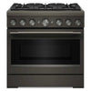 Cuisinière hybride KitchenAid de 5,1 pi3 avec friture à air sans préchauffage - minerai noir - KFDS936SBE
