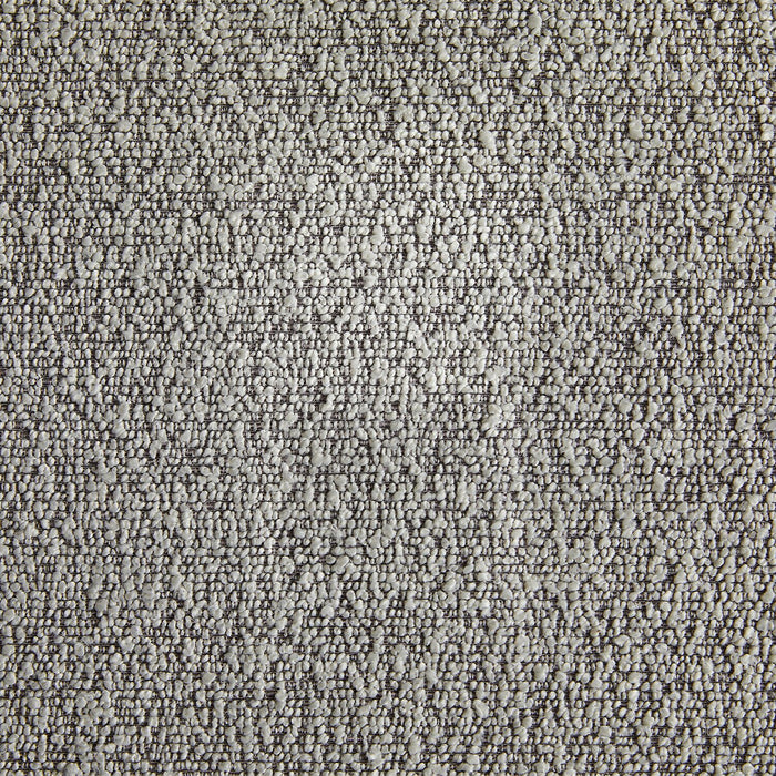 Chaise de salle à manger Luka en tissu bouclé et en métal - beige 