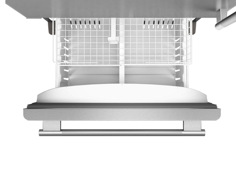 Réfrigérateur KitchenAid de 22 pi³ et de 33 po de profondeur standard à congélateur inférieur - KRBL133SPS