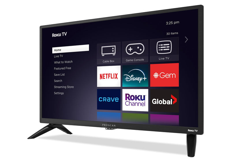 Téléviseur intelligent Proscan HD de 24 po avec Roku TV (PTR2466)