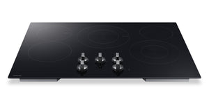 Surface de cuisson Samsung de 30 po à éléments radiants avec boutons illuminés - noire - NZ30FG6332RKAA