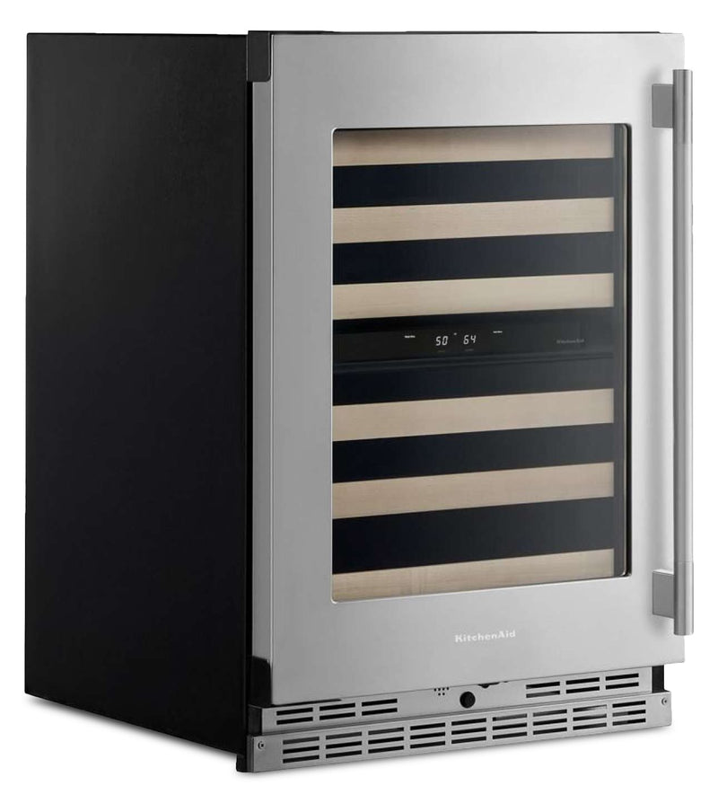 Cellier KitchenAid de 24 po sous le comptoir - acier inoxydable Pri ...