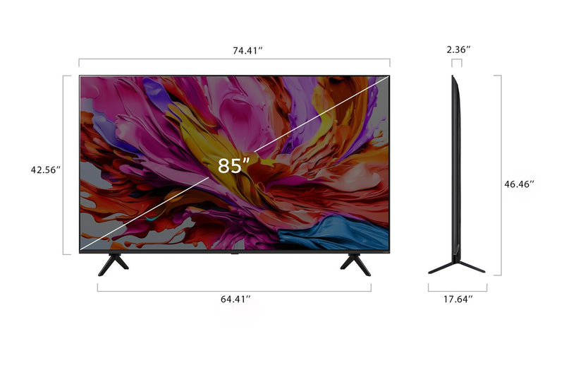 Téléviseur intelligent QNED evo LG QNED91 4K de 85 po avec IA et Mini DEL (55QNED91AUA.ACCQ) - modèle 2025 