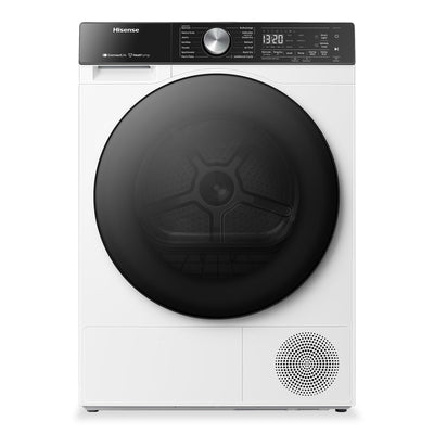 Hisense 24" 4.5 Cu. Ft. Dryer with Ventless Heat Pump Technology - White - DH5S452BW | Sécheuse Hisense à chargement frontal de 4,5 pi3 et de 24 po avec technologie de pompe à chaleur sans conduit - blanche - DH5S452BW