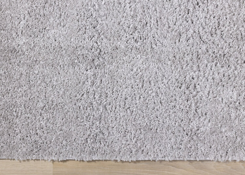 Carpette à poil long Pascal grise - 7 pi 10 po x 10 pi 6 po