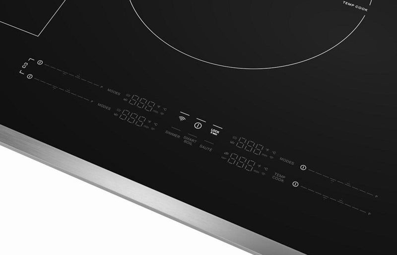 Surface de cuisson à induction Whirlpool de 30 po à 4 éléments - acier inoxydable - WCIT7530SS