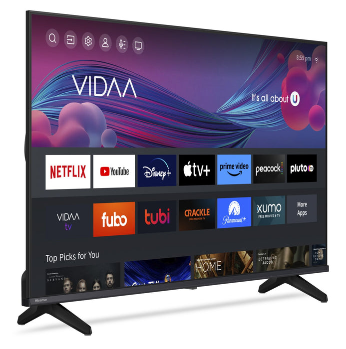 Téléviseur intelligent DEL HISENSE A4N de 32 po avec HD Ready et VIDAA (32A4NV)
