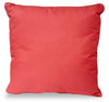 Coussin décoratif uni pour l’intérieur et l’extérieur - corail