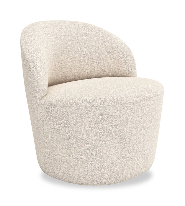 Fauteuil d’appoint Lexi de 28,35 po en tissu - beige