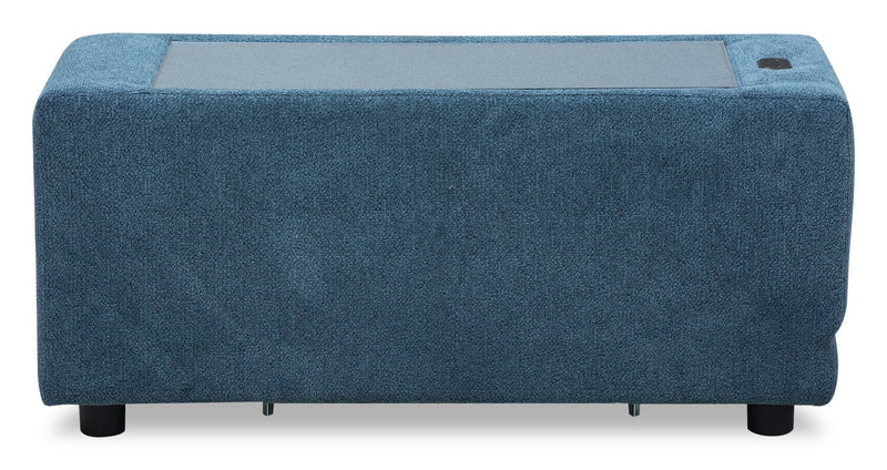 Console modulaire Voyage en tissu - bleue
