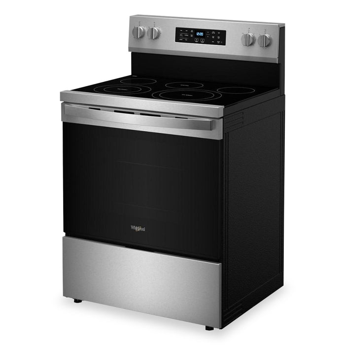 Cuisinière électrique Whirlpool de 5,3 pi3 avec friture à air sans préchauffage - acier inoxydable - YWFES5030RZ