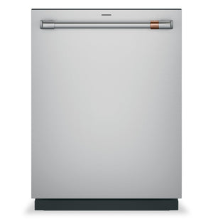 Lave-vaisselle intelligent Café CustomFit de 24 po et de 39 dBA avec commandes sur le dessus et 3e panier - acier inoxydable - CDT888P2VS1