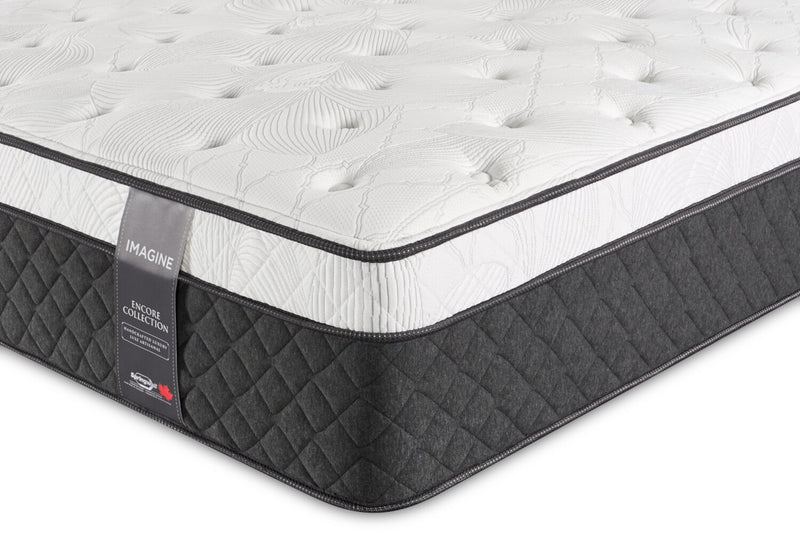 Matelas moelleux à Euro-plateau Encore Imagine de Springwall pour très grand lit 