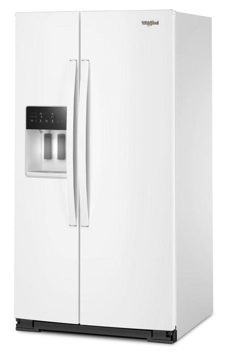 Réfrigérateur Whirlpool de 28,7 pi³ et de 36 po à compartiments juxtaposés - blanc - WRSF5536RW