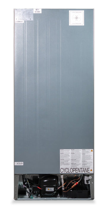 Réfrigérateur Danby de 18 pi3 et de 27 po à congélateur supérieur - apparence acier inoxydable - DFF176B1SLDB