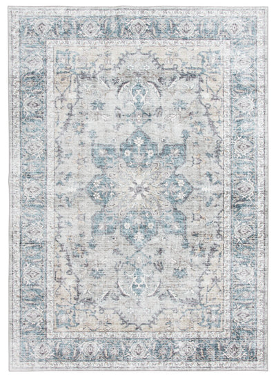 Melis Grey Washable Area Rug - 5’ x 7’ | Carpette Melis grise lavable - 5 pi x 7 pi