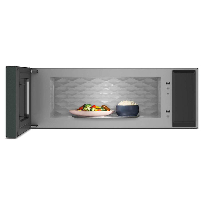 Four à micro-ondes à hotte intégrée intelligent à profil bas KitchenAid de 1,1 pi3 - genièvre - YKMML550RJP