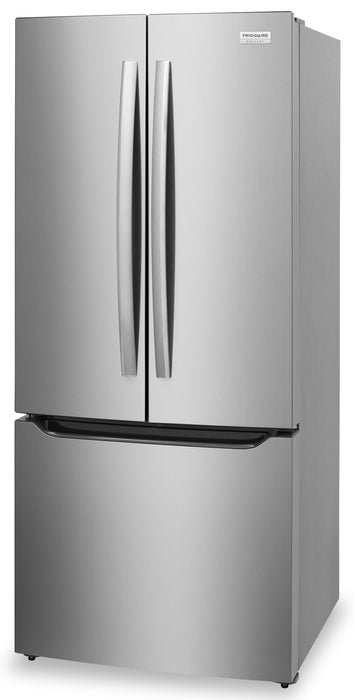 Réfrigérateur Frigidaire Gallery de 20 pi³ et de 30 po de profondeur standard à portes françaises - acier inoxydable Smudge-ProofMD - GRFN2023AF