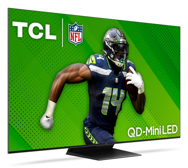 Téléviseur intelligent QLED à mini DEL de TCL UHD 4K de 75 po à 120 Hz avec HDR Ultra, FreeSyncMC AMD et Google TVMC (75QM751G)