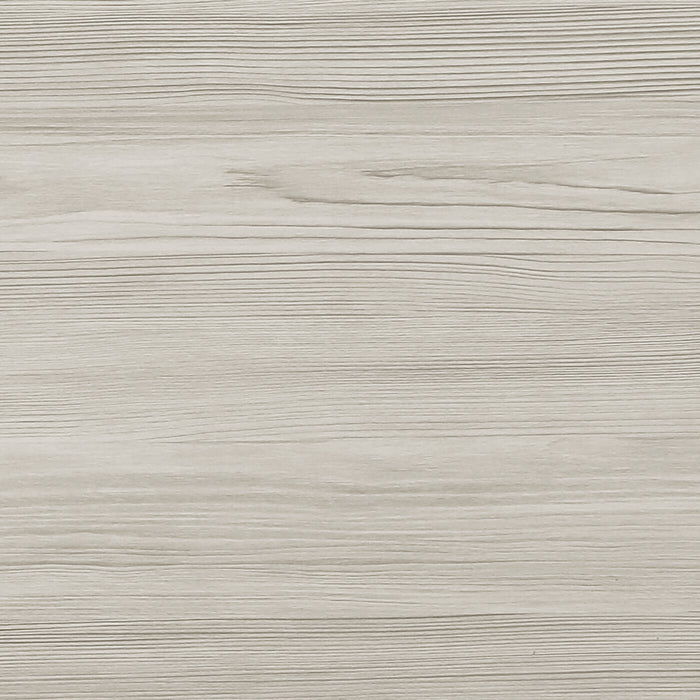 Table de nuit moderne du milieu du 20e siècle Cami de 17 po (L) x 24,8 po (H) à 2 tiroirs - chêne gris