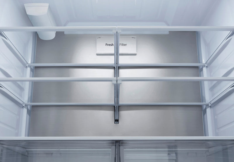 Réfrigérateur LG de 25,1 pi3 et de 36 po de profondeur comptoir à portes françaises - acier inoxydable résistant aux taches - LF25BZH42S